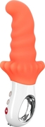 Оранжевый вибромассажёр G5 Vibe Moody - 18,8 см. - фото, цены
