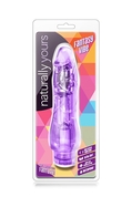 Фиолетовый вибратор-реалистик Fantasy Vibe - 22,8 см. - фото, цены