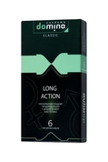 Презервативы с пролонгирующим эффектом Domino Classic Long action - 6 шт. - фото, цены