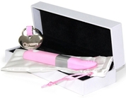 Розовый клиторальный вибромассажёр Qvibry - фото, цены