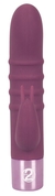 Фиолетовый вибратор-кролик с ребрышками Rabbit Vibe - 16 см. - фото, цены