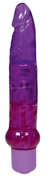 Фиолетовый гелевый анальный вибратор Jelly Anal - 17,5 см. - фото, цены