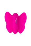 Розовый клиторальный стимулятор-бабочка Madam - фото, цены