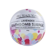 Бомбочка для ванны Bath Bomb Surprise Lavander + вибропуля - фото, цены