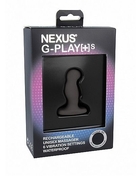 Черный анальный вибростимулятор Nexus G-Play+ S - фото, цены