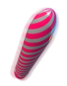 Розовый вибратор Sweet Swirl Vibrator - 21,3 см. - фото, цены