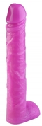 Розовый фаллоимитатор-гигант - 44,5 см. - фото, цены