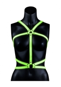 Портупея Body Harness с неоновым эффектом - размер L-xl - фото, цены