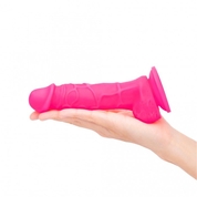 Розовый фаллоимитатор Pink Vibe - 14 см. - фото, цены