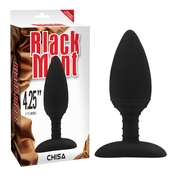 Черная анальная вибровтулка Anal Libido - 12,2 см. - фото, цены