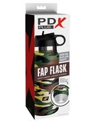 Мастурбатор в камуфляжной колбе Fap Flask - фото, цены