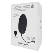 Черное виброяйцо с пультом ду Ocean Breeze 2.0 + Lrs - фото, цены