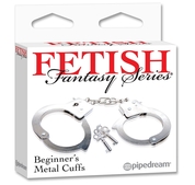Металлические наручники Beginner’s Metal Cuffs - фото, цены