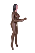 Чернокожая секс-кукла Michelle с 3 отверстиями - фото, цены