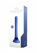 Синий стеклянный стимулятор Tower - 18 см. - фото, цены
