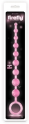 Розовая анальная цепочка-елочка Pleasure Beads - 30 см. - фото, цены