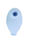 Голубой перезаряжаемый вакуумный стимулятор Penguin - фото, цены