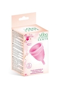 Розовая менструальная чаша Yoba Nature Coupe - размер S - фото, цены
