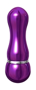 Фиолетовый алюминиевый вибратор Purple Small - 7,5 см. - фото, цены