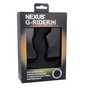 Черный вибромассажер простаты Nexus G-Rider+ - 12,6 см. - фото, цены