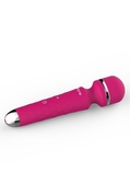 Ярко-розовый вибростимулятор Rock - 19,2 см. - фото, цены