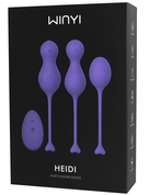 Сиреневый набор вагинальных шариков Heidi - фото, цены
