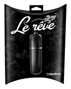 Чёрная вибропуля Le Reve 3-Speed Bullet - фото, цены