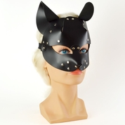 Черная кржаная маска Pussy - фото, цены