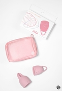 Набор из 2 розовых менструальных чаш Magnolia - фото, цены