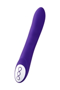 Нереалистичный фиолетовый вибратор Syrin - 21 см. - фото, цены