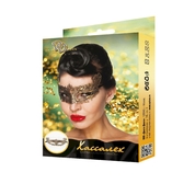 Золотистая карнавальная маска Хассалех - фото, цены