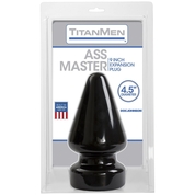 Огромный плуг Titanmen Tools Butt Plug 4.5 Diameter Ass Master - 23,1 см. - фото, цены