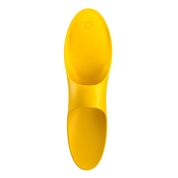 Желтый вибратор на палец Teaser - фото, цены