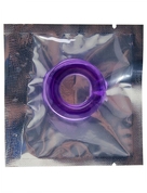 Фиолетовое гладкое эрекционное кольцо - фото, цены