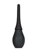 Черный силиконовый анальный душ A-toys с гладким наконечником - фото, цены