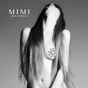 Чёрные наклейки на грудь Mimi Bijoux - фото, цены