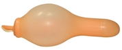 Вибратор Love Balloon с функцией расширения - 17 см. - фото, цены