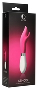 Розовый вибратор-кролик Athos - 22 см. - фото, цены