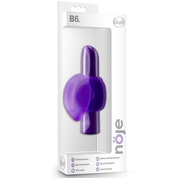 Фиолетовый вибромассажер B6 - 10,16 см. - фото, цены