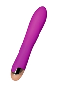 Фиолетовый вибратор-ротатор Lova-lova - 17,5 см. - фото, цены