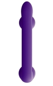 Уникальный фиолетовый вибромассажер-улитка для двойной стимуляции Snail Vibe - фото, цены