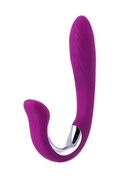 Фиолетовый универсальный вибратор Jos Anell - 18,5 см. - фото, цены