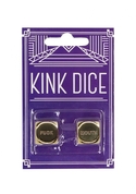 Золотистые игральные кубики Kink Dice - фото, цены