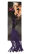 Фиолетовая плеть X-Play с бархатистыми хвостами - фото, цены