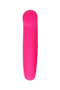 Розовый мини-вибратор Juice - 12 см. - фото, цены