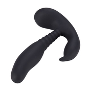 Черный стимулятор простаты Anal Pleasure Dual Vibrating Prostate Stimulator - 13,5 см. - фото, цены