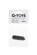 Черная вибропуля A-Toys Braz - 5,5 см. - фото, цены