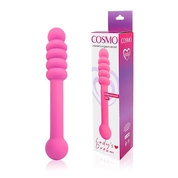 Розовый фаллоимитатор Cosmo - 20 см. - фото, цены