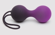 Черные, меняющие цвет вагинальные шарики Inner Goddess Colour-Changing Jiggle Balls 90g - фото, цены
