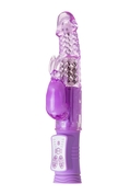 Фиолетовый вибратор High-Tech fantasy - 22,5 см. - фото, цены